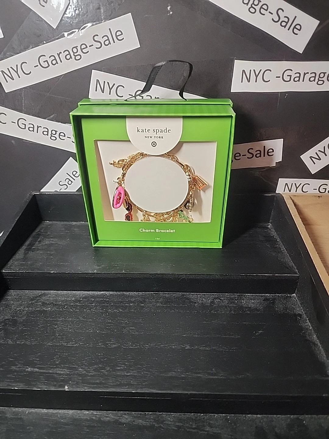 Bracciale Charm Grosso Kate Spade New York x Target Novità Mista NUOVO RARO