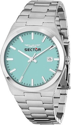 Sector C300 Herrenuhr Stahl nur Zeit Himmelszifferblatt 40mm R3253301004