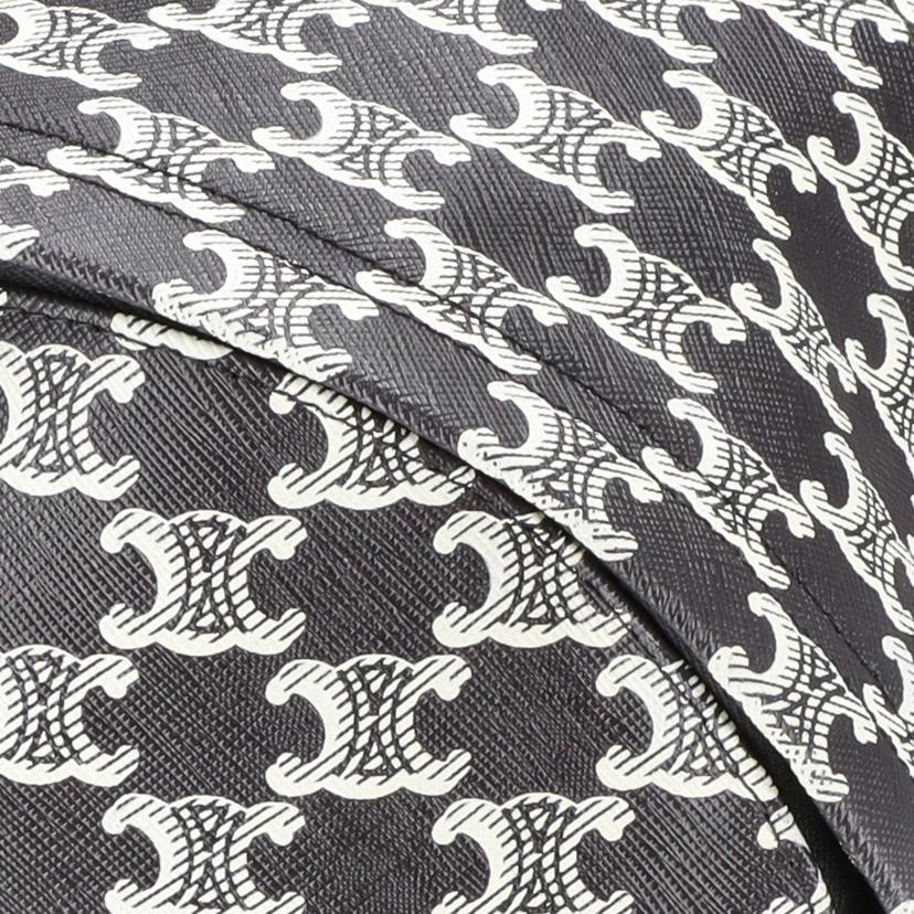 Celine Medium Trillonphe Backpack/Black White/188… - image 8