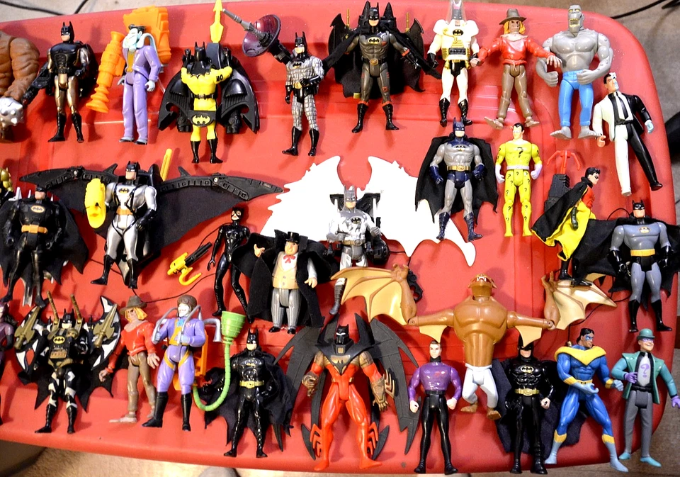 Batman La Serie Animada 5" Figura de Acción / Accesorio Lote de 67! Kenner 1992 Foto 4 de 4