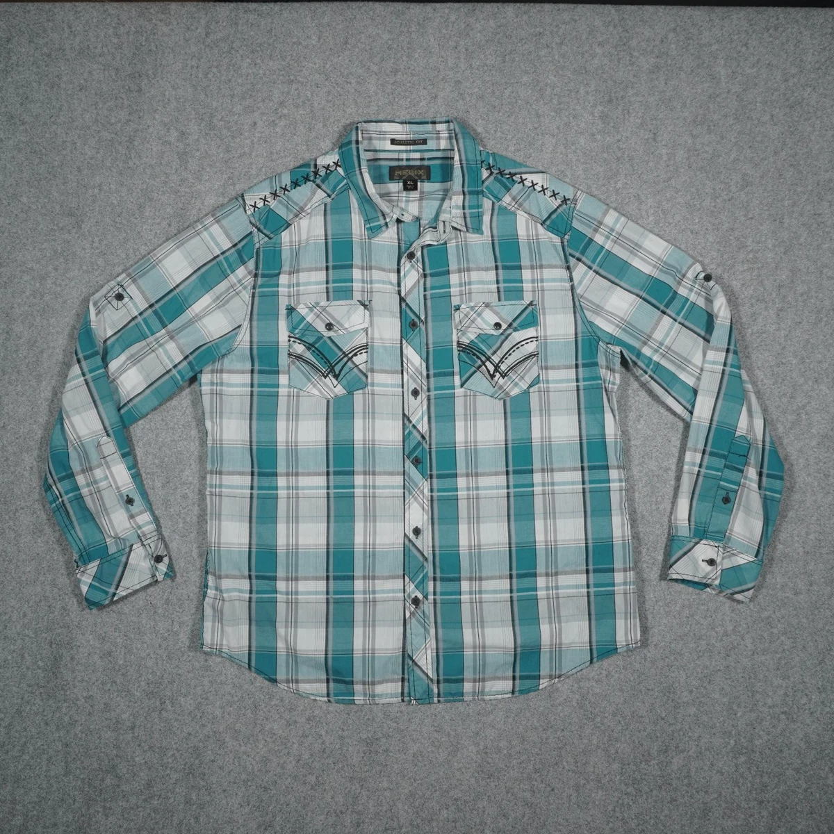 Helix White Shirts for Men for sale | eBay