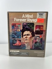 A Mind Forever Voyaging Apple II PC Infocom 1985 RARE w/Pen image