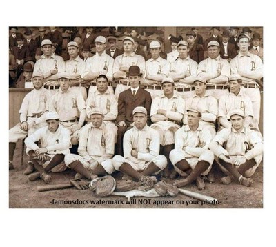 1905 Philadelphia Athletics Team PHOTO Connie Mack Mgr Baseball 5x7