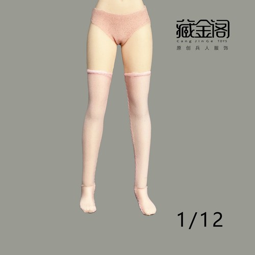 1:12 Female Elastic Tight Leggings Pantyhose Stockings Fit 6" Action Figure Body - Picture 11 of 24
