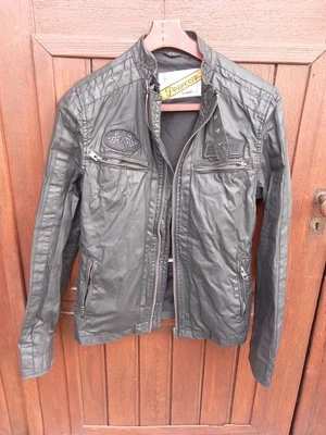 Chaqueta Perfecto Schott Nyc Negra Talla Xs Racer 100 % Algodón - Imagen 1 de 4