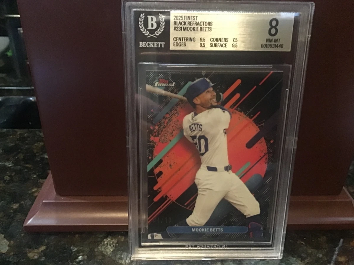 Mookie Betts Beckett Grading Services (BGS) Baseball Sports 