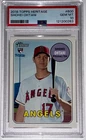 2018 Topps Heritage Shohei Ohtani Rookie RC #600 PSA 10 GEM MT