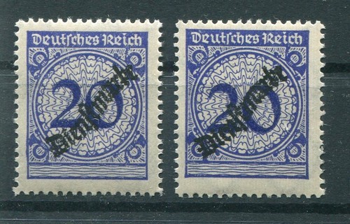 DR-Dienst 102+102II Both Print Types** MNH MINT NEVER HINGED (74766