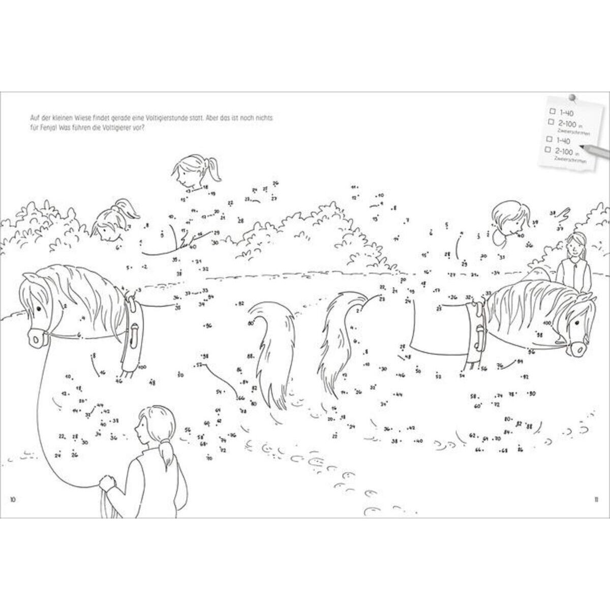 Thumbnail - Tessloff Von Punkt Zu Punkt. Ponyhof