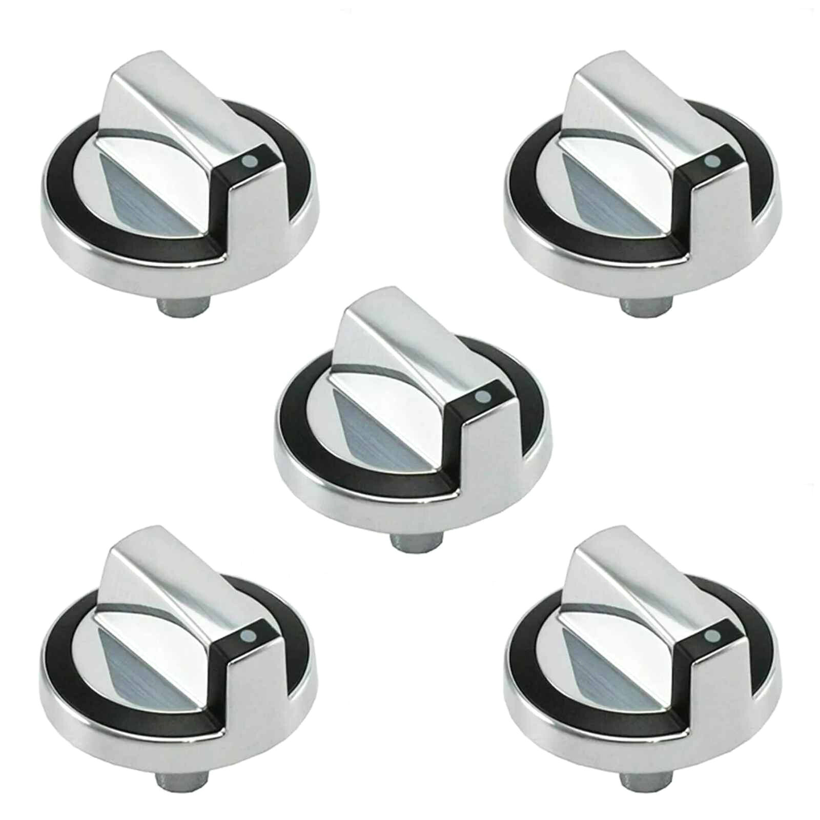 5Pcs W10284885 Stove Knob Replacement for Oven Burner Parts