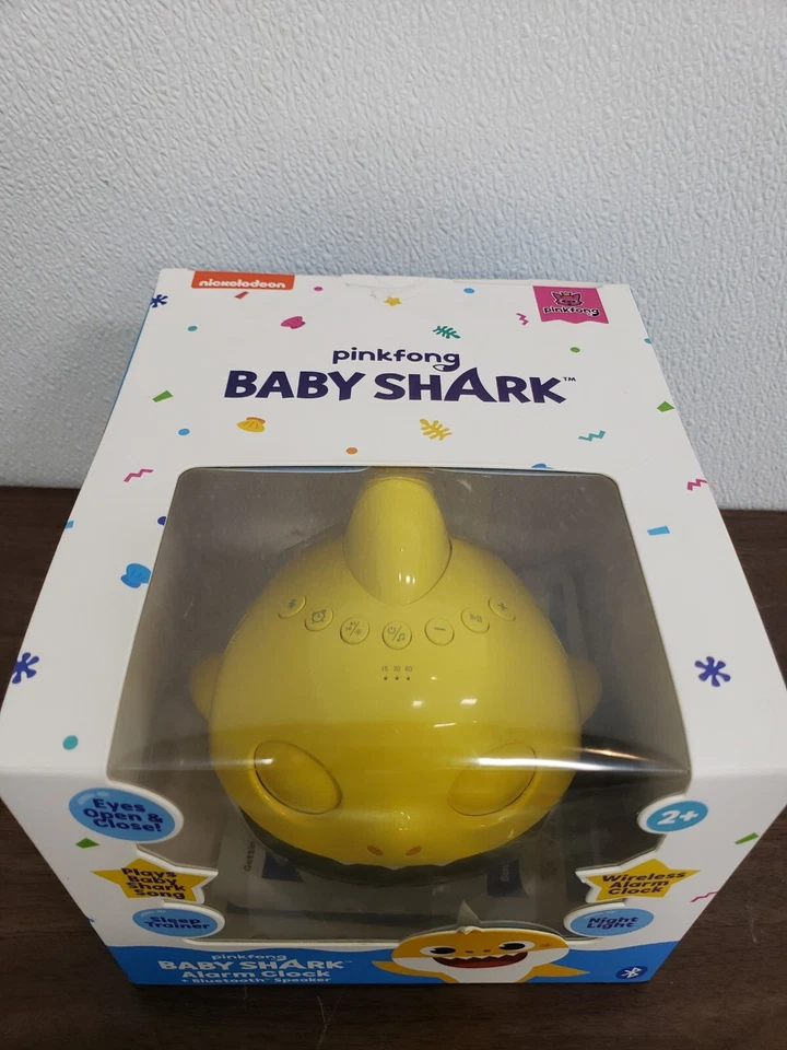 Nickelodeon Pinkfong Baby Shark Alarm Clock Sound Machine with Bluetooth Speaker - Image 2 of 4