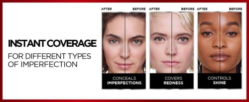 New L'Oreal Infallible 24H Matte Cover Foundation 30ml - 25 Rose Ivory - Picture 9 of 17