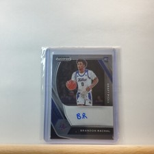 2021 Panini Prizm Draft Picks Brandon Rachal Draft Picks AUTO RC card # DP-BRA