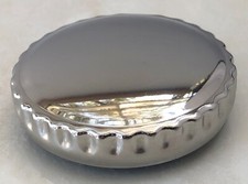 Vintage Stainless-steel Oil Cap Bmw Mercedes Audi Vw Nsu Etc Blau Luftung