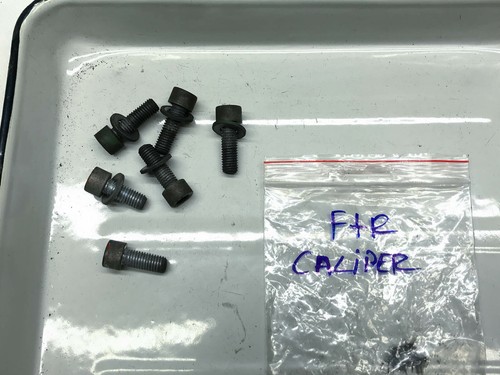 BMW K100RS BREMSSATTEL Schrauben Caliper Bolts Screws (3) 84'