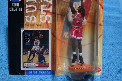 NBA Super Stars フィギュア 3体セット 98/99シーズン Michael Jordan Mattel NBA Superstars Action Figure 1998 Chicago