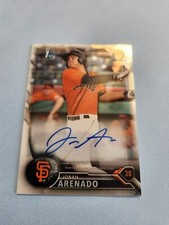 JONAH ARENADO 2016 1ST BOWMAN  # BCAD-JA AUTO  GIANTS