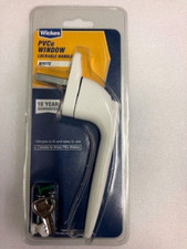 Wickes PVCu Window Lockable Handle in White
