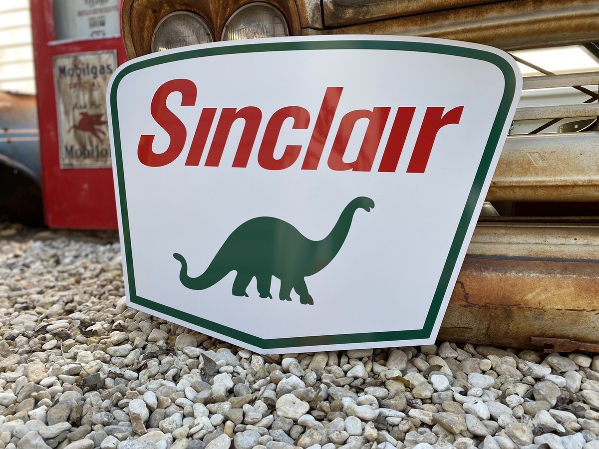 Sinclair Mobiline バナー ビンテージ firestone Sinclair Mobiline