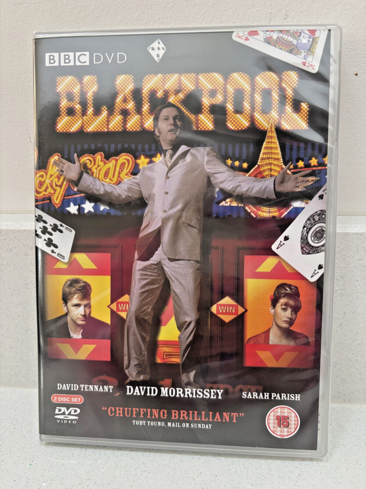 Blackpool DVD Blackpool David Morrissey Sarah Parish Brand New Sealed