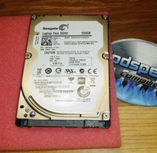 HP Pavilion dv4-1225dx 500GB Solid State Hybrid Drive Windows 7 Home Premium 64