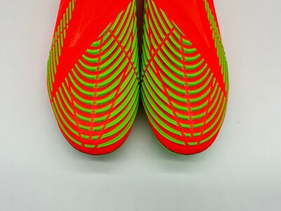ADIDAS PREDATOR EDGE + FG (GW1039) SOCCER MEN SIZE 9 SOL RED adidas Predator Edge+ FG - Solar Red/Team Solar Green/Core  main image 4