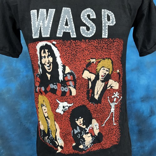 vintage 80s W.A.S.P. CONCERT T-Shirt 