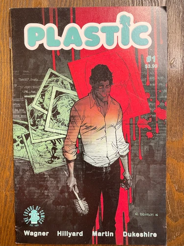 Plastic #1 Image Comics 2017 VF Doug Wagner Daniel Hillyard