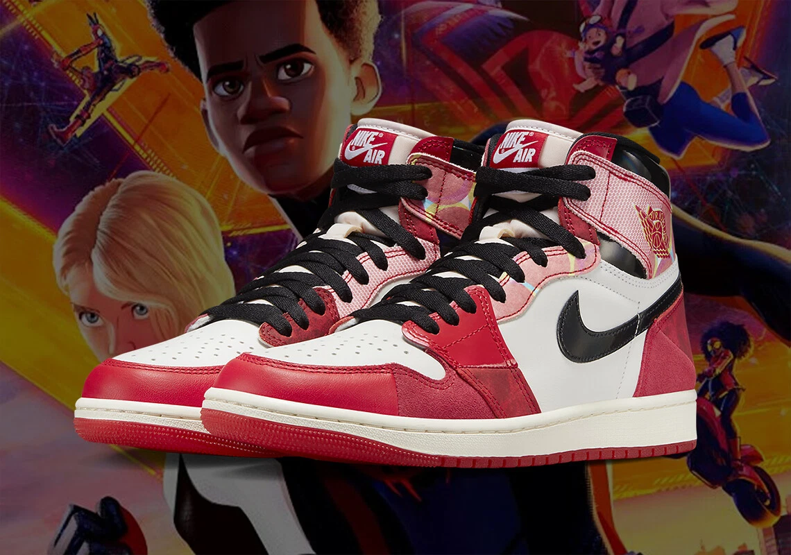 Air Jordan 1 High OG Next Chapter Spider-Man SpiderVerse Size 7Y CONFIRMED