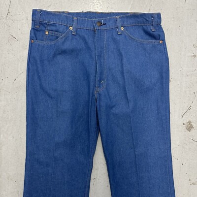 Vintage 80s Levi's 517 Bootcut Flare Jeans Orange Tab USA-made