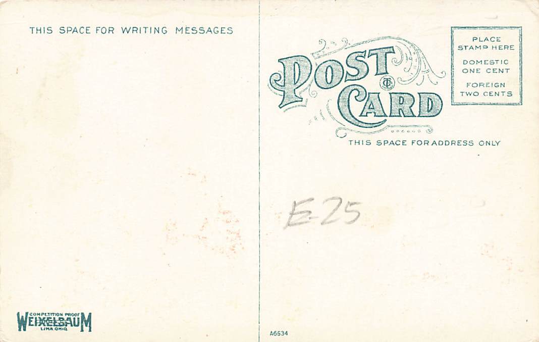 c1910 High School And West Ward Buildings Columbia City Indiana IN P472 thumbnail 2