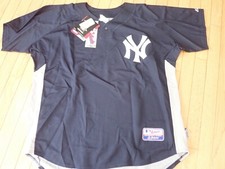 JOBA CHAMBERLAIN #62 SIGNED MAJESTIC BLACK  NEW YORK YANKEES COOL BREEZE JERSEY