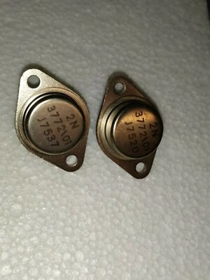 NC 2N3772 /01 POWER TRANSISTORS Lot 2 pcs CL7/68