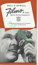 Vintage Bell Howell Filmo 8mm Brochure