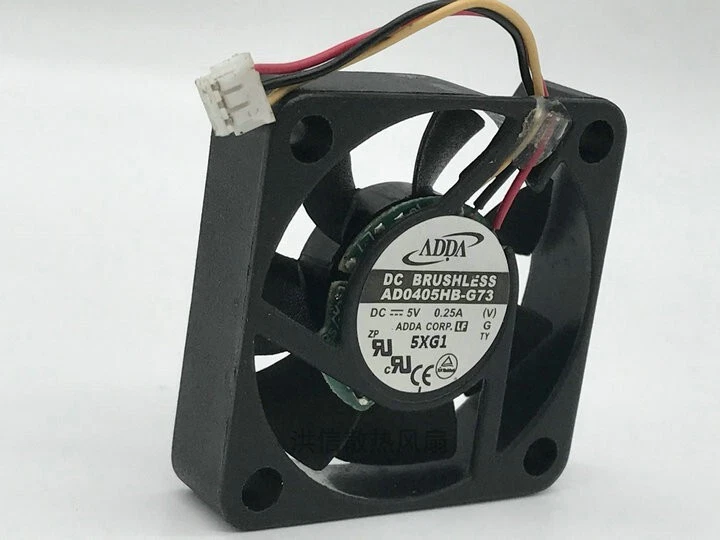 15 AD0405HB-G73 DC5V 0.25A 4CM 40*40*10MM 40mm Cooling Fan 3Pin - Image 2 of 3