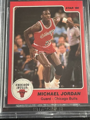1985 Star Michael Jordan #117 * BGS 7.5 * 2nd year Low Distribution * RARE - Picture 5 of 14