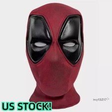IN US Marvel Wade Winston Wilson Deadpool Cosplay Mask Halloween Party Prop Gift