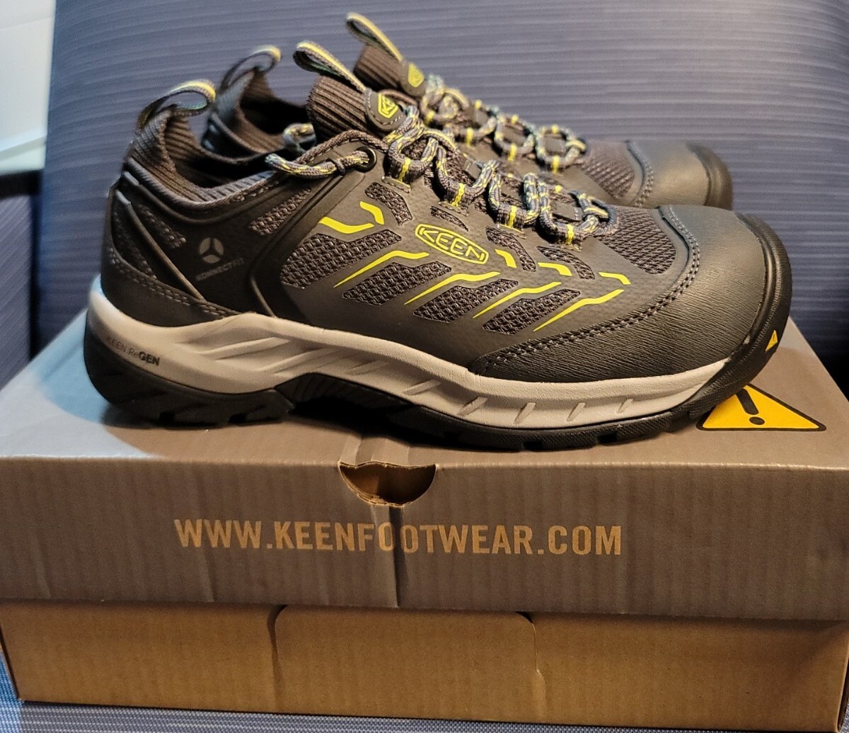 Scarpe da donna KEEN Utility Flint II sportive punta in fibra di carbonio 8 5 US