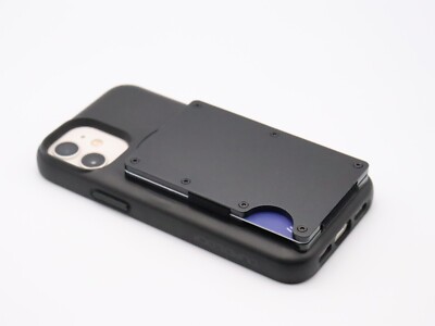 compatible With Quad Lock Aluminium Credit Card holder wallet RFID  blocking UK