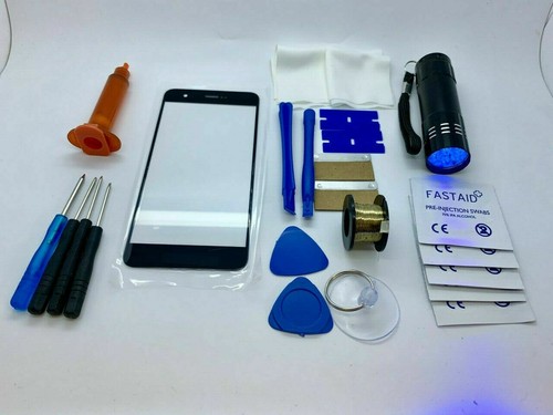 Kit di Riparazione Vetro Schermo Frontale con Torcia per Huawei P10 Lite |  eBay