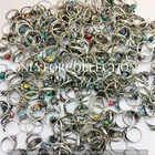 Bulk Sale Multistone Gemstone 925 Sterling Silver Plated 50PCs Rings Lot Jewelry