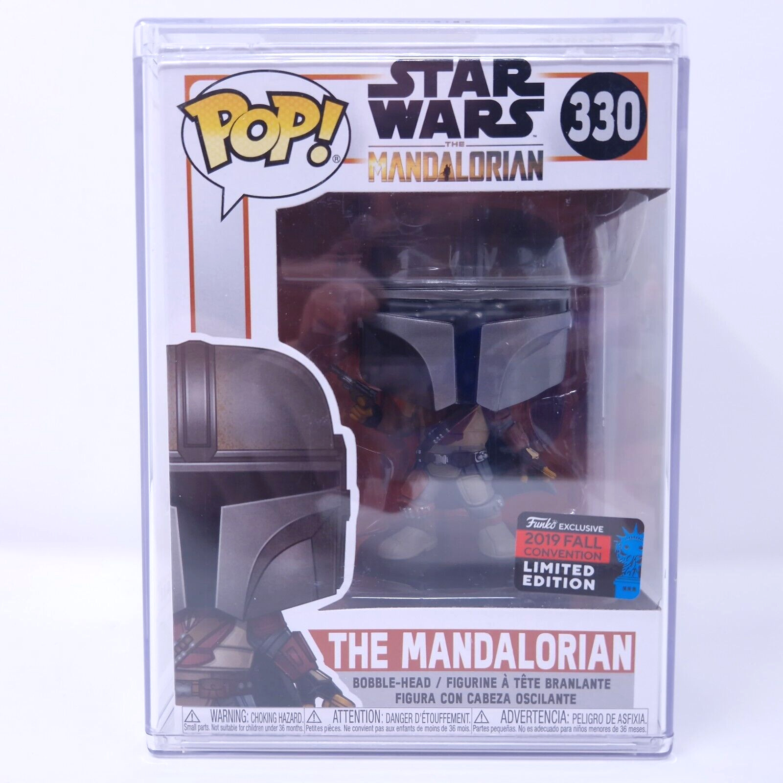 Funko Pop! | The Mandalorian | Star Wars | 2019 Nycc | Free Hard Stack | 330