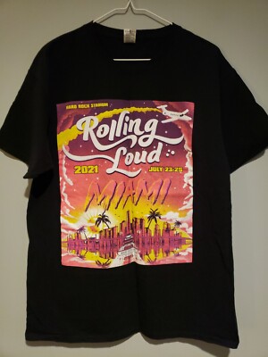 Rolling Loud NYC 2021 Merch ローリングラウド RL One Way T Shirt Black NYC 22 | Rolling Loud