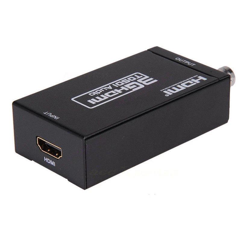 HDMI Extender SDI Coax Converter Video Audio Transmitter Receiver 1080P Adapter - Image 3 of 4