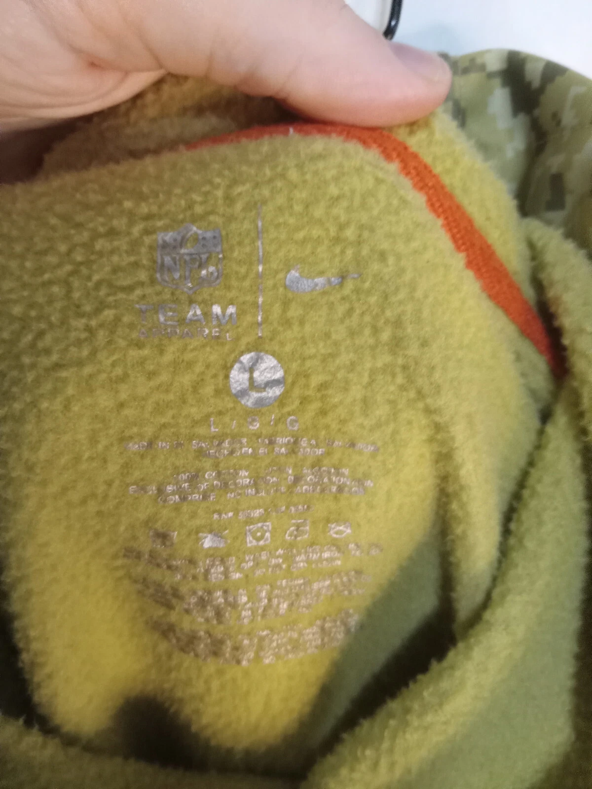 VETEMENTS Felpa con cappuccio grande Apparel New Orleans Saints Nike Salute to Service