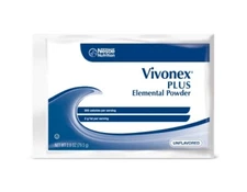Vivonex Plus Elemental Tube Feeding Oral Supplement Unflav 2.8oz Powder 8 PACK