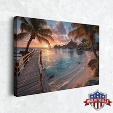 Private Paradise Wall Art, Canvas Print for Home Decor, Wall Decor Art Poster