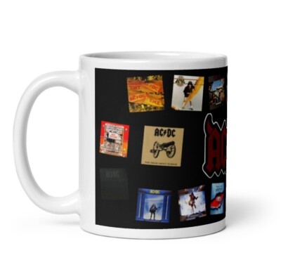 AC DC Coffee Mug, AC DC Rock Band,AC DC Gift for Fan, AC DC Tshirt, AC DC  Albums | eBay