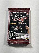 (1) 2023 Panini Absolute NFL Football Cards Factory Sealed Pack From Box