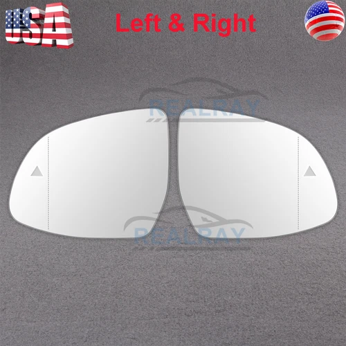 For 17-23 BMW X3 G01 X4 G02 X5 G05 X7 G07 MIRROR GLASS BLIND SPOT Left & Right